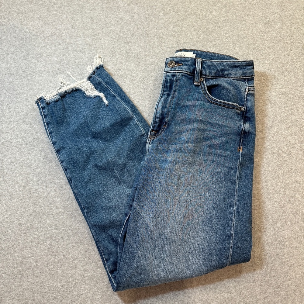 Hidden Los Angeles high-rise skinny jeans